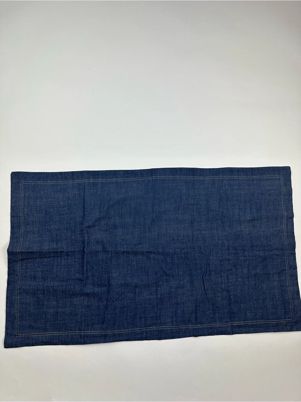 Denim Cotton King Size Pillow Sham